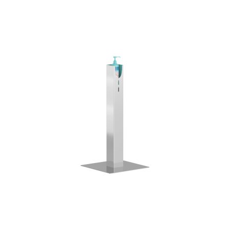 060010019 BORNE HYGIENE CARREE Chrome